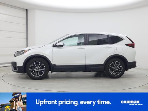 White 2021 Honda CR-V EX-L