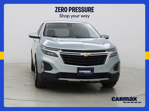 Blue 2022 Chevrolet Equinox LT
