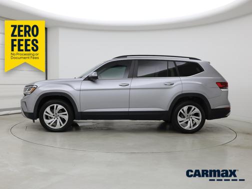 Silver 2023 Volkswagen Atlas SE w/Tech