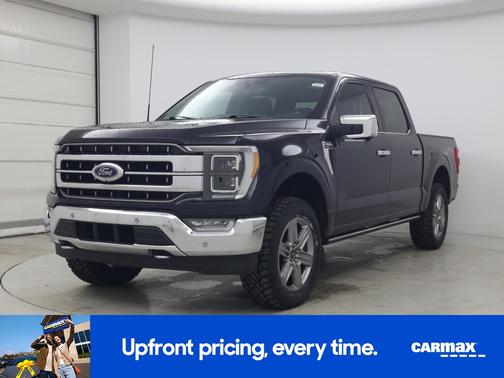 Blue 2021 Ford F-150 Lariat