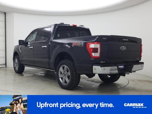 Blue 2021 Ford F-150 Lariat