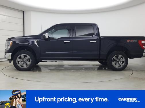 Blue 2021 Ford F-150 Lariat