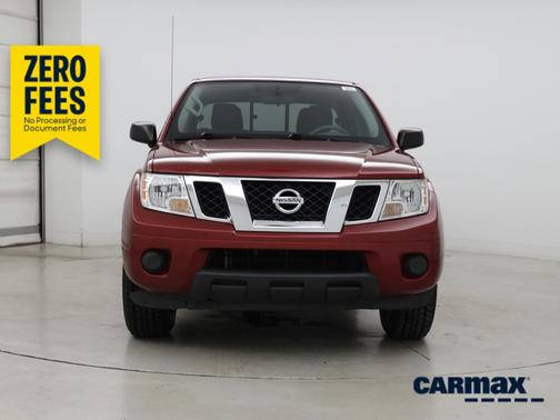 Red 2021 Nissan Frontier SV