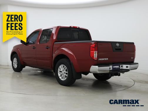 Red 2021 Nissan Frontier SV