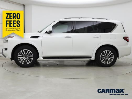 White 2023 Nissan Armada SL