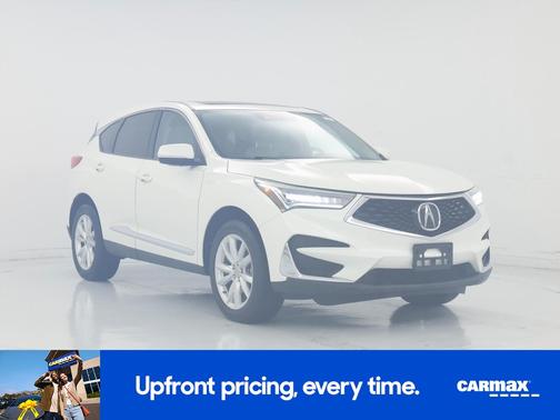 White 2019 Acura RDX