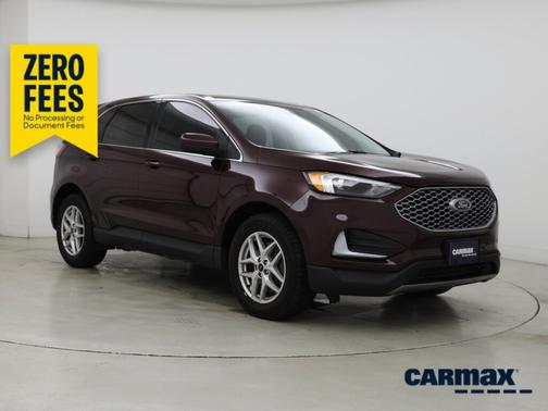 Burgundy 2023 Ford Edge SEL