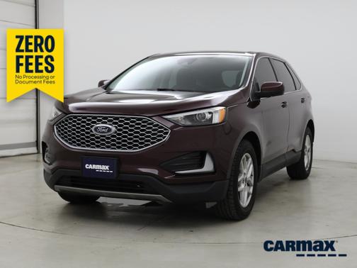 Burgundy 2023 Ford Edge SEL