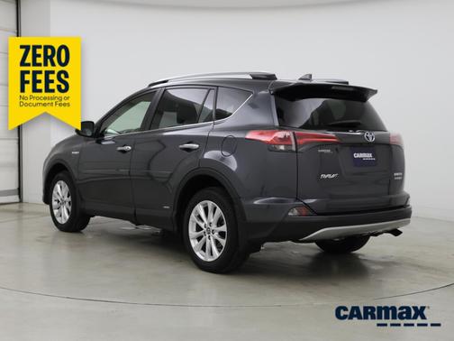 Gray 2018 Toyota RAV4 Hybrid Limited