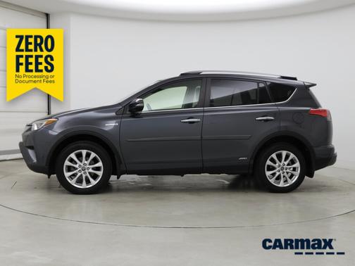 Gray 2018 Toyota RAV4 Hybrid Limited
