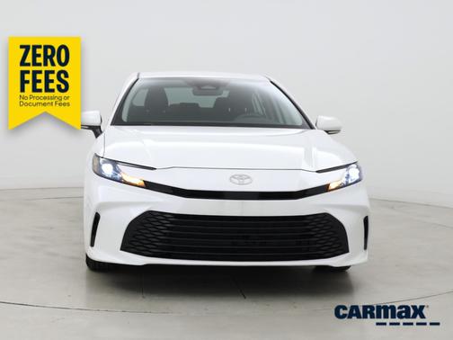 White 2025 Toyota Camry LE