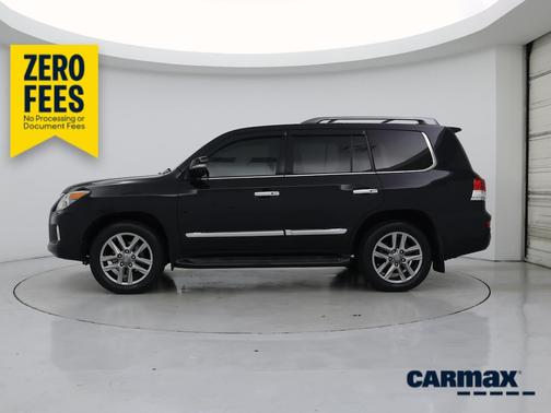 Black 2015 Lexus LX 570