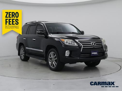 Black 2015 Lexus LX 570