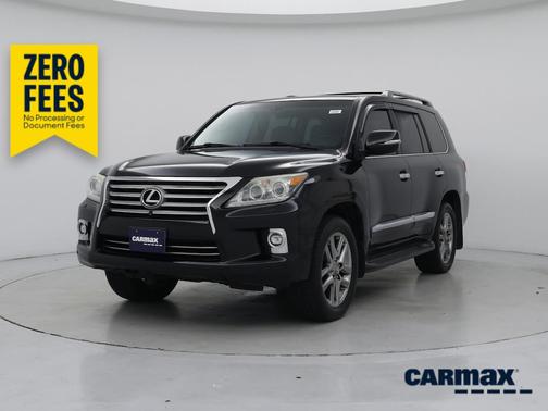 Black 2015 Lexus LX 570