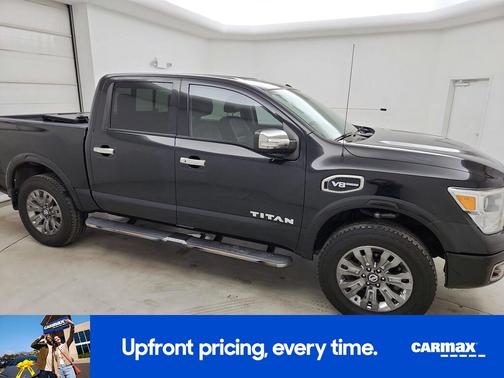 Black 2017 Nissan Titan Platinum Reserve