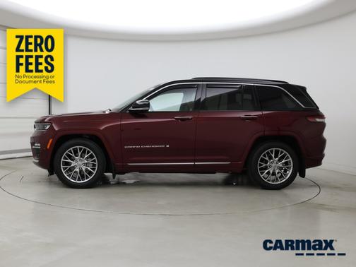 Burgundy 2025 Jeep Grand Cherokee Summit