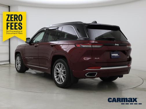 Burgundy 2025 Jeep Grand Cherokee Summit