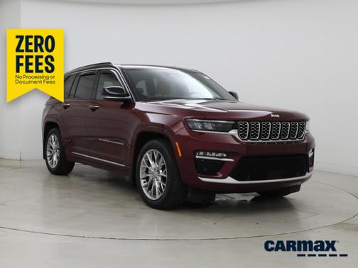 Burgundy 2025 Jeep Grand Cherokee Summit