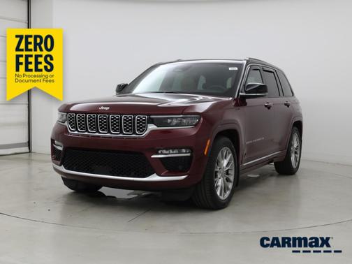 Burgundy 2025 Jeep Grand Cherokee Summit