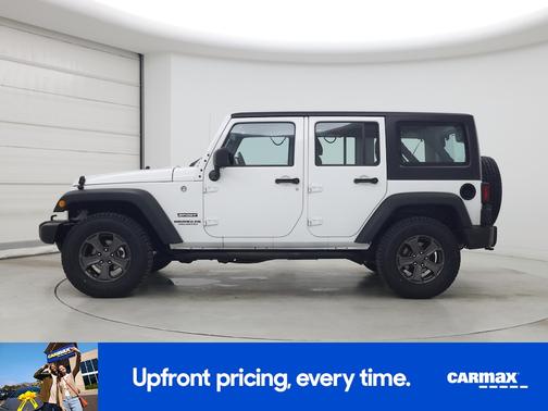 White 2017 Jeep Wrangler Unlimited Sport