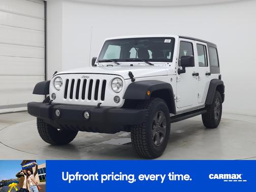 White 2017 Jeep Wrangler Unlimited Sport