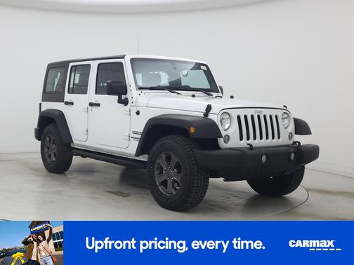 White 2017 Jeep Wrangler Unlimited Sport