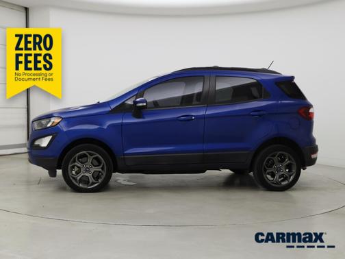 Blue 2018 Ford EcoSport SES