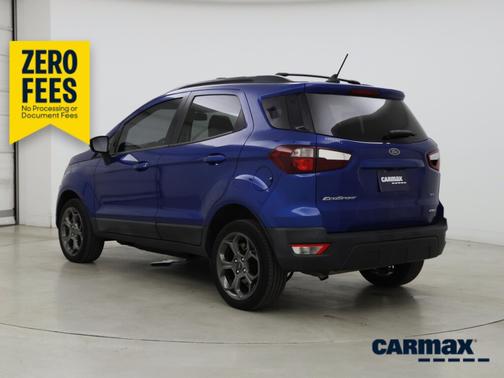 Blue 2018 Ford EcoSport SES
