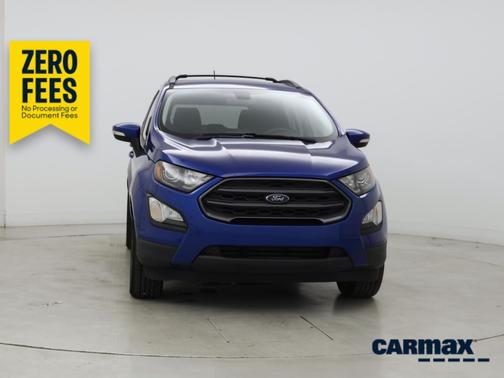 Blue 2018 Ford EcoSport SES