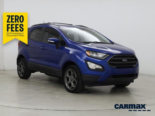 Blue 2018 Ford EcoSport SES
