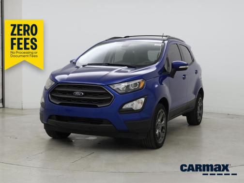 Blue 2018 Ford EcoSport SES