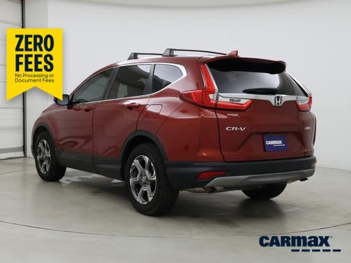 Red 2018 Honda CR-V EX-L