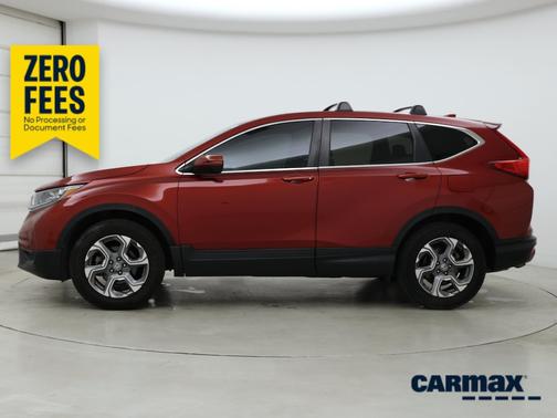 Red 2018 Honda CR-V EX-L