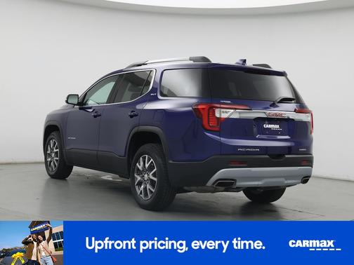 Blue 2023 GMC Acadia SLT