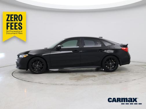 Black 2022 Honda Civic SI