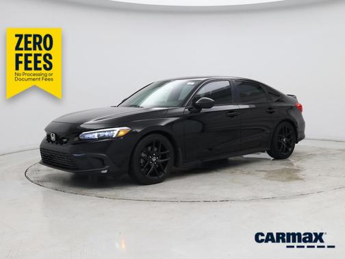 Black 2022 Honda Civic SI