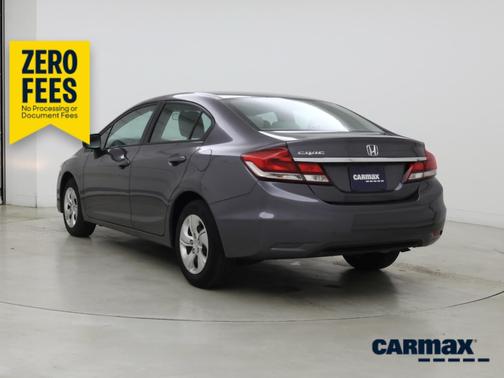 Gray 2015 Honda Civic LX