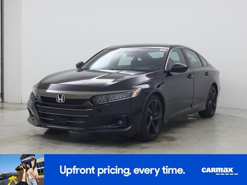 Black 2022 Honda Accord Sport