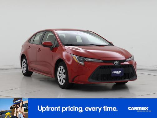 Red 2020 Toyota Corolla LE