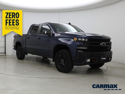 Blue 2019 Chevrolet Silverado 1500 LT Trail Boss