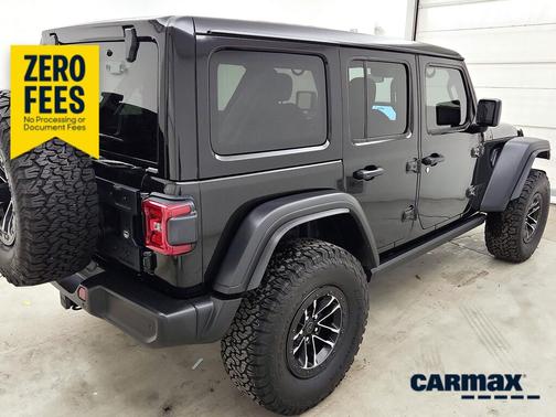 Black 2024 Jeep Wrangler Willy's
