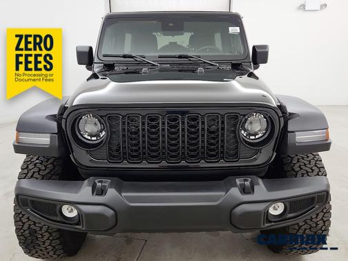 Black 2024 Jeep Wrangler Willy's