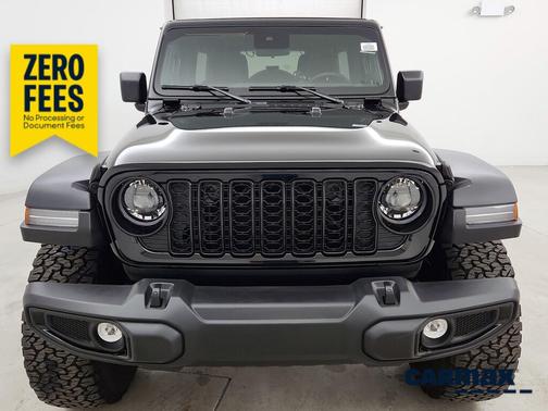 Black 2024 Jeep Wrangler Willy's