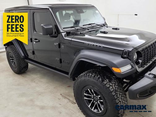 Black 2024 Jeep Wrangler Willy's