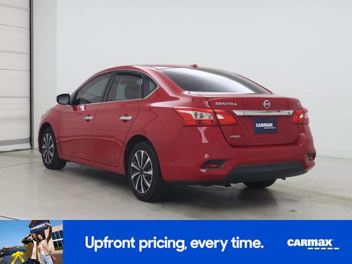 Red 2017 Nissan Sentra SV