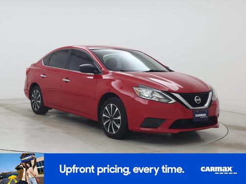 Red 2017 Nissan Sentra SV