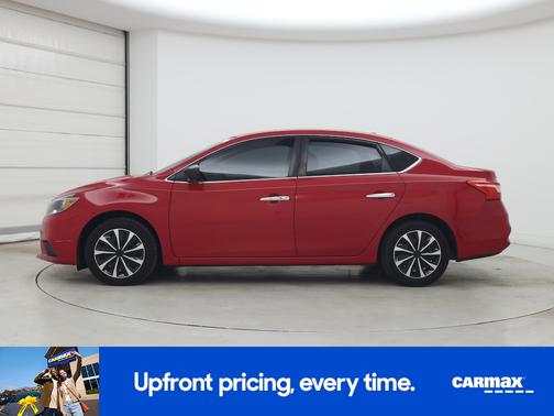 Red 2017 Nissan Sentra SV