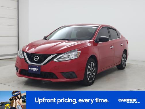 Red 2017 Nissan Sentra SV