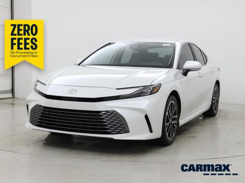 White 2026 Toyota Camry XLE