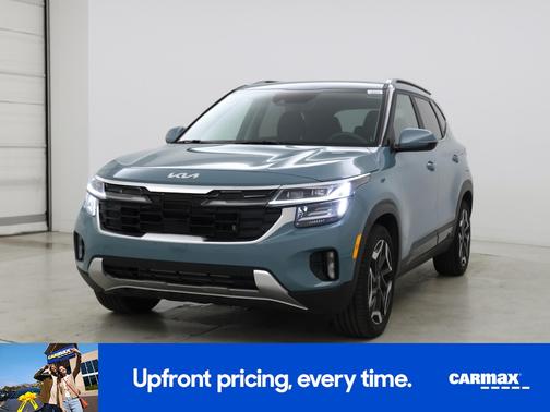 Blue 2024 Kia Seltos SX